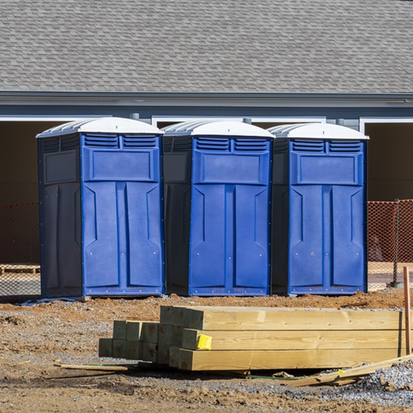 can i customize the exterior of the porta potties with my event logo or branding in Claibourne Ohio